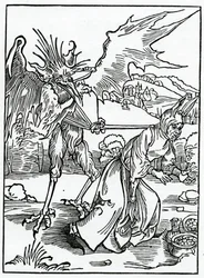De aquel que encuentra algo de otro hombre y no lo devuelve al dueño, ilustración de la traducción inglesa de 